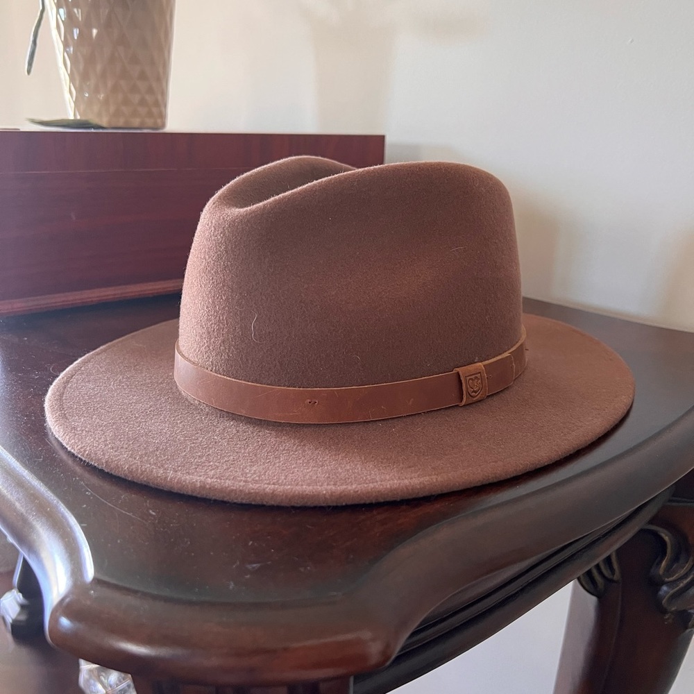 Brixton Fedora - Medium - Coffee